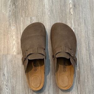 Project Cloud Mens Taupe Clogs